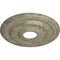 Ekena Millwork Galway Ceiling Medallion (Canopies up to 3 1/4"), 15 3/4"OD x 3 1/4"ID x 1"P, Castle Stone Crackle CM15GACSC - alternate 4